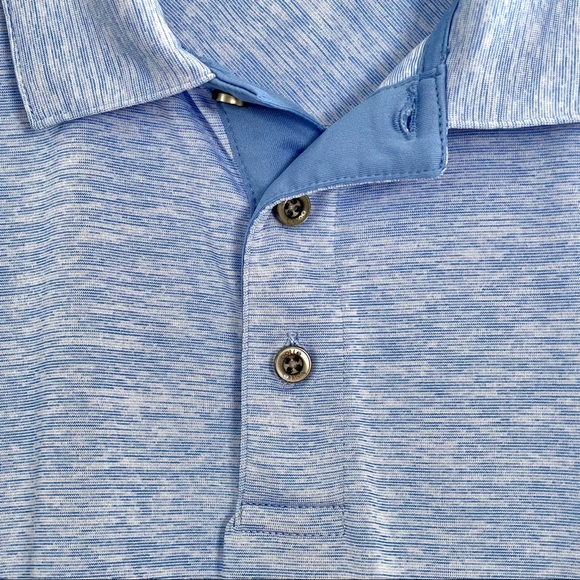 Bolle 2X Blue Short Sleeved Golf Polo Shirt - Picture 3 of 9